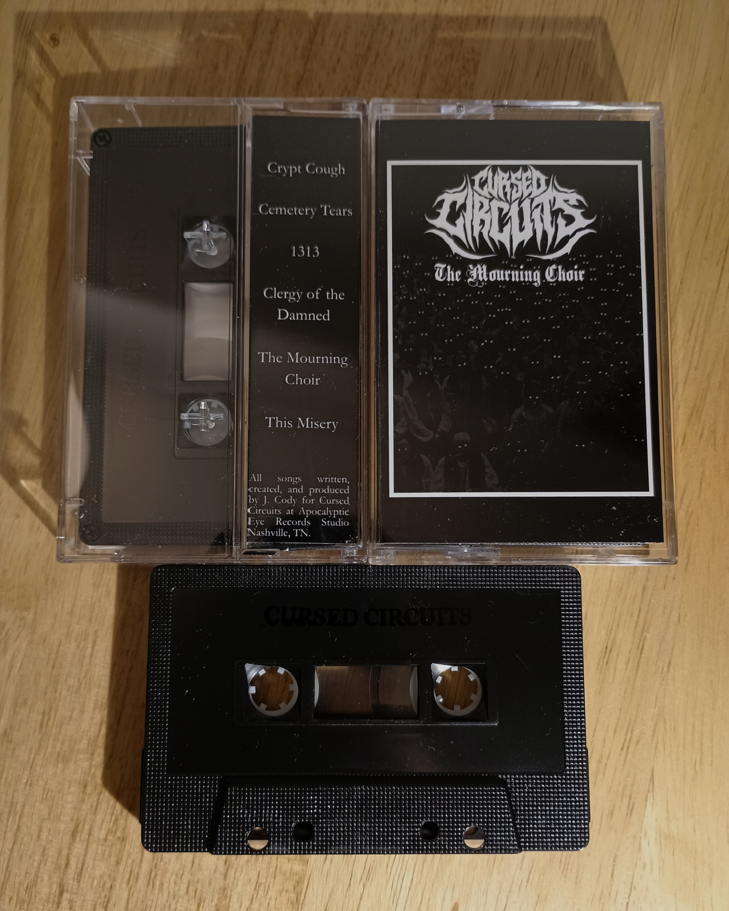 CURSED CIRCUITS - The Mourning Choir Cassette Tape