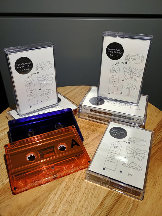 LAZIE - I Don't Know Anything EP Cassette Tape
