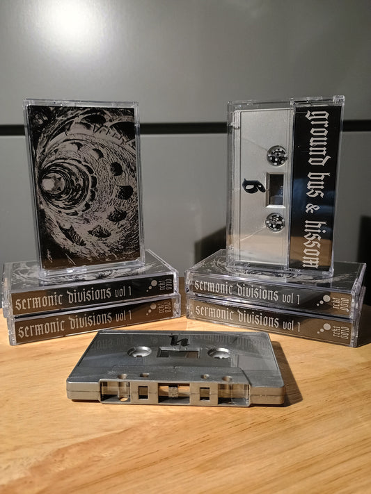GROUND BUS/HISSOM - Sermonic Divisions Vol. I Cassette Tape