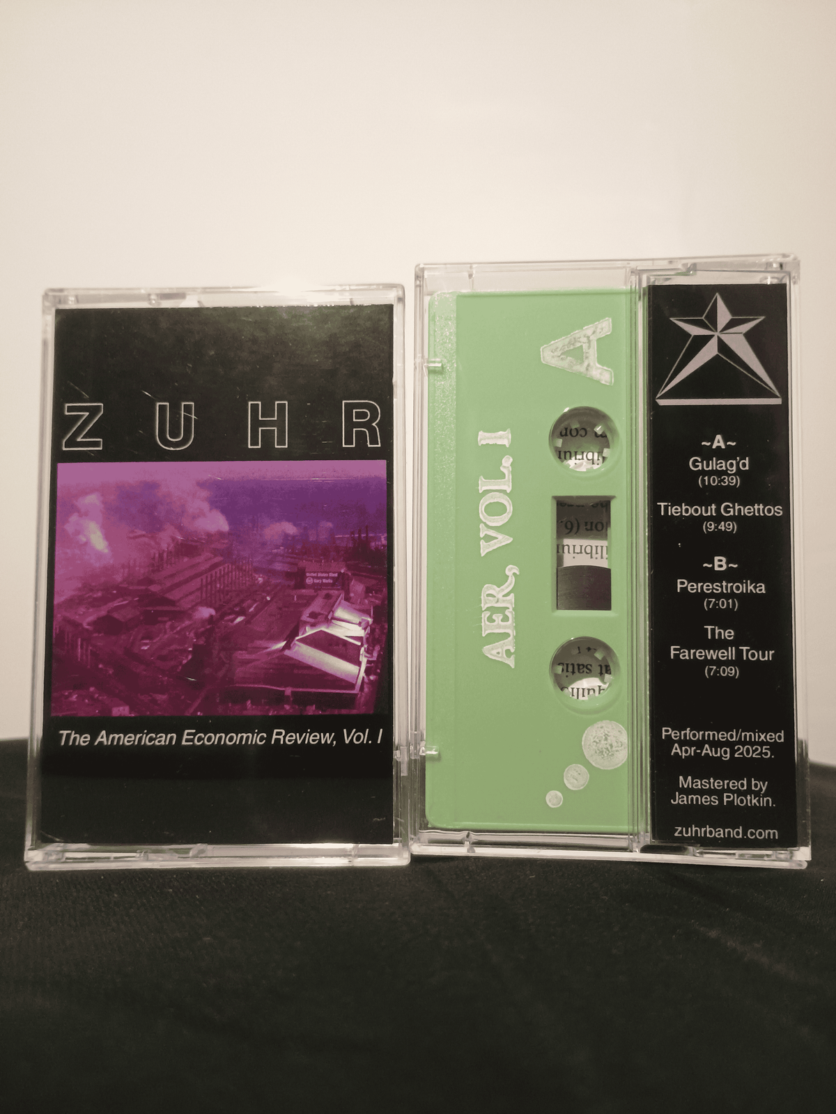 ZUHR - The American Economic Review, Vol. I Cassette Tape
